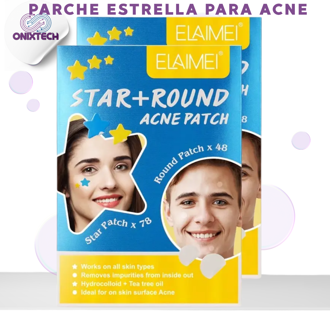 PARCHE ESTRELLA PARA ACNE